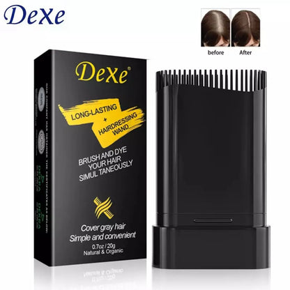 Instant Hair Color Stick for Gray Hair – Waterproof & Sweat-Proof Dye Comb